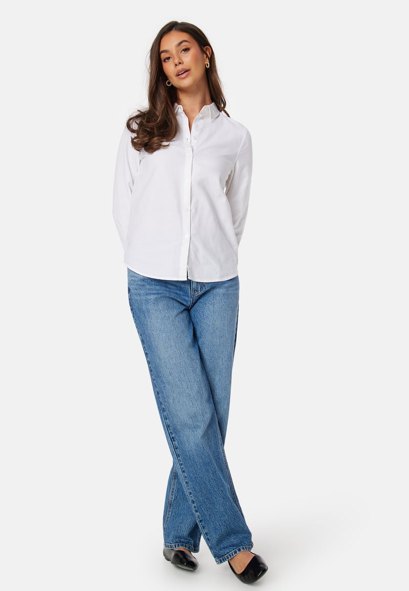 Pieces Irena LS Oxford Shirt