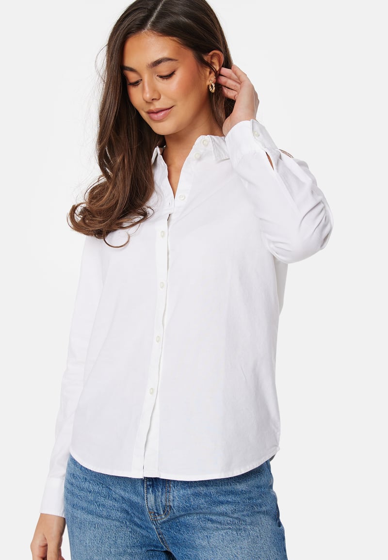 Pieces Irena LS Oxford Shirt