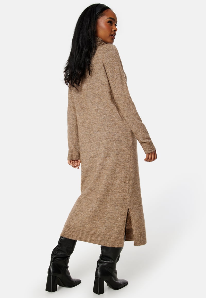 Pieces Juliana LS Rollneck Knit Dress
