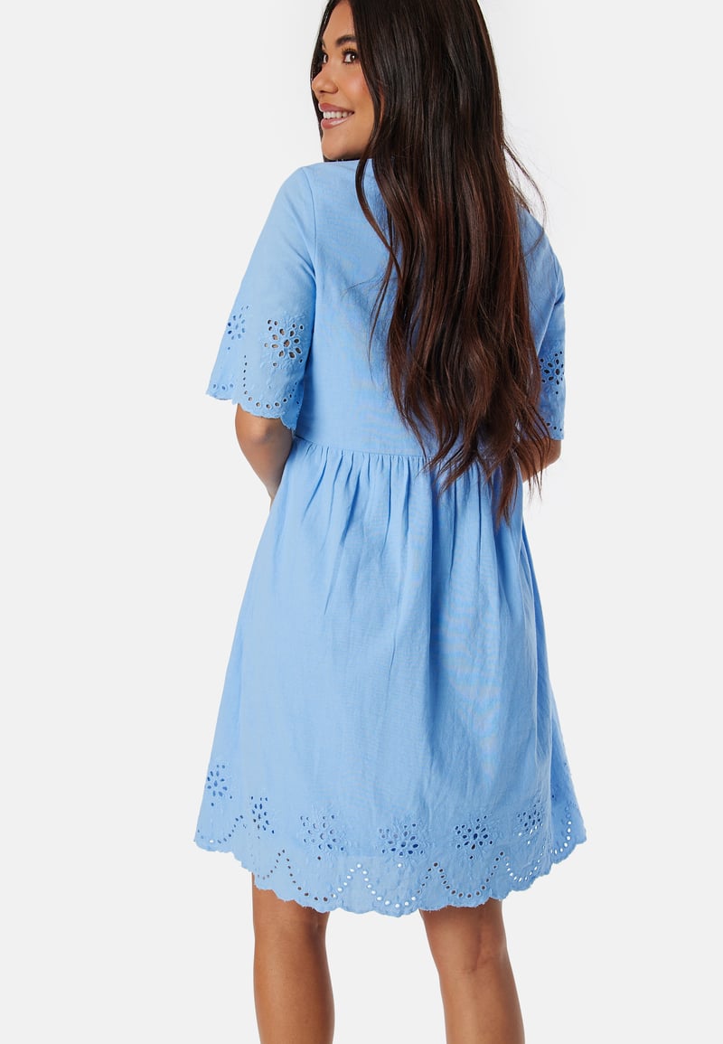 Pieces Pcalmina Embroidery Dress