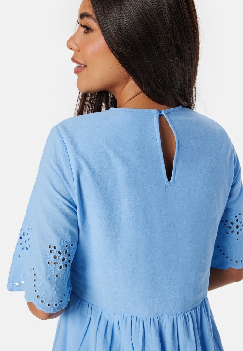 Pieces Pcalmina Embroidery Dress