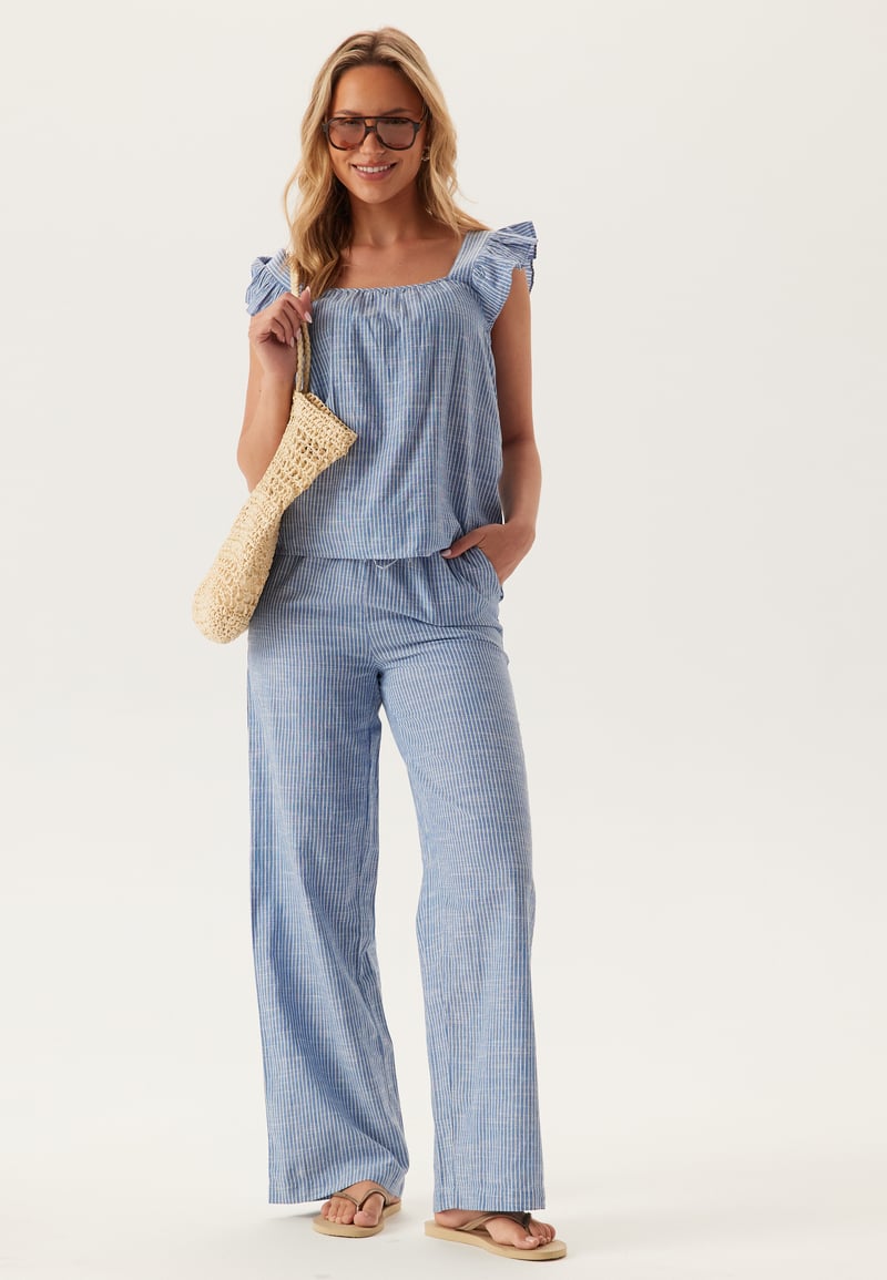 Pieces Pcapia Hw Wide Pants