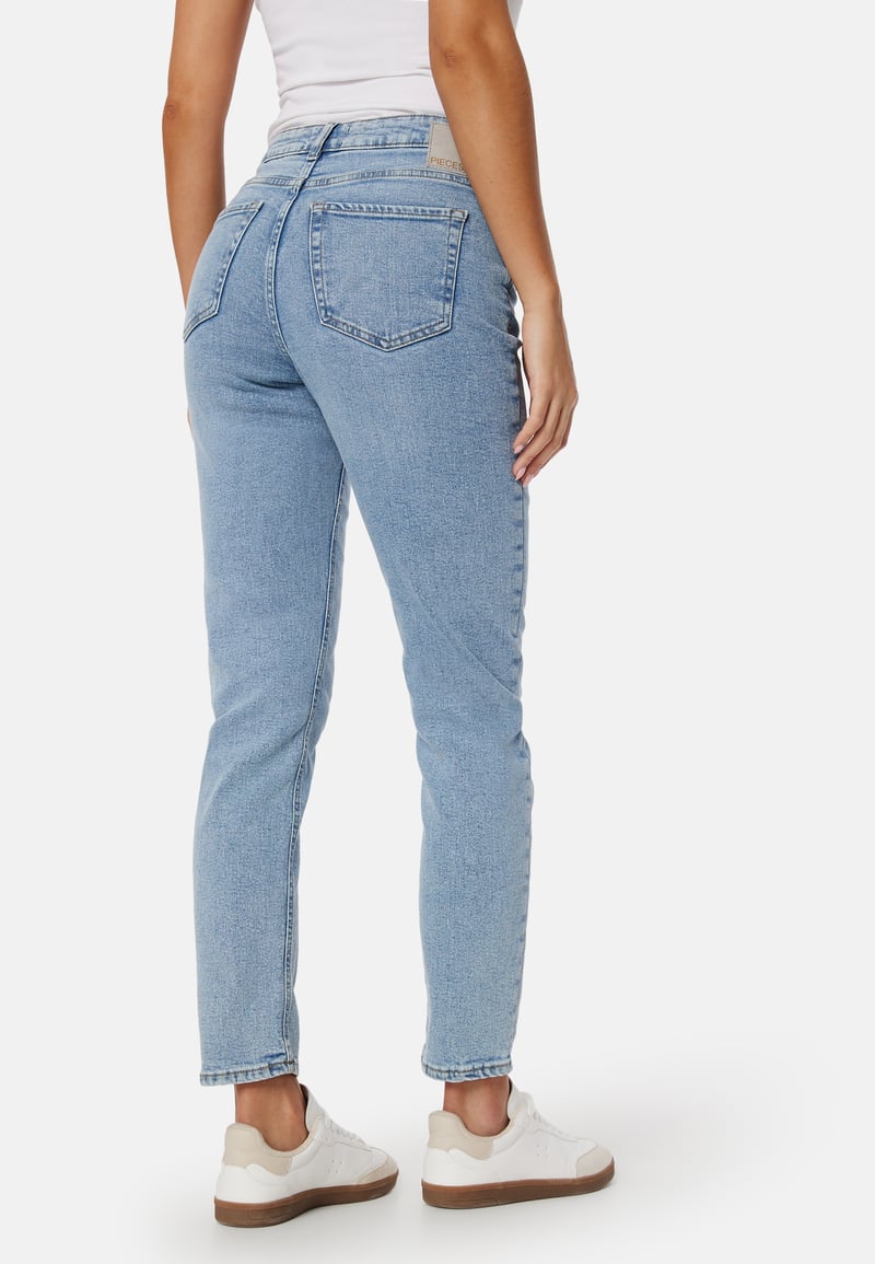 Pieces Pcbella High Waist tap ank jeans