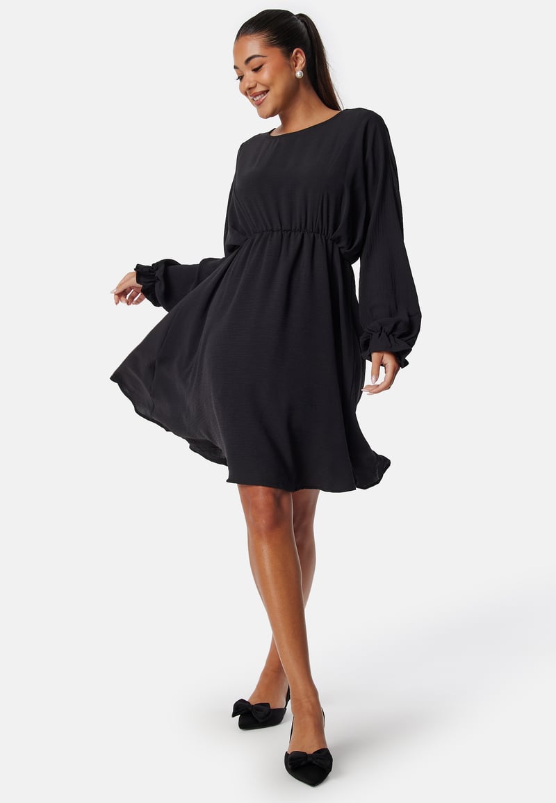 Pieces Pcklore Ls O Neck Dress