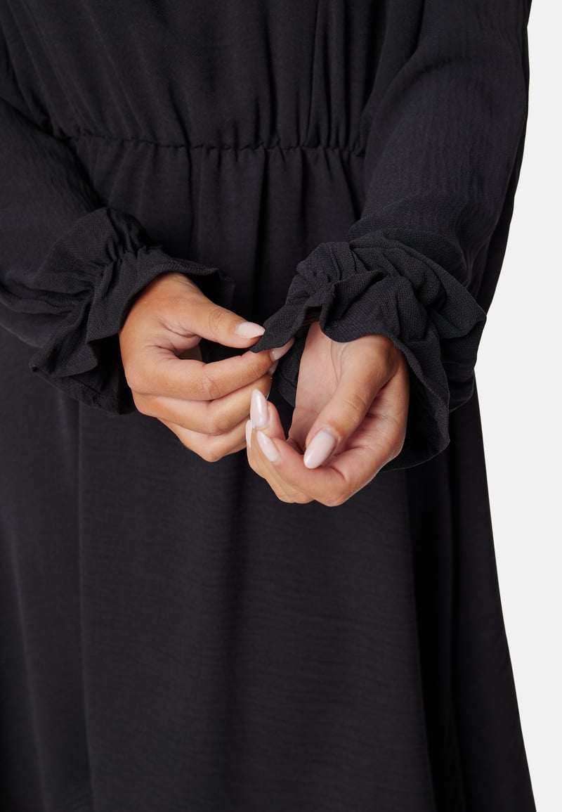 Pieces Pcklore Ls O Neck Dress