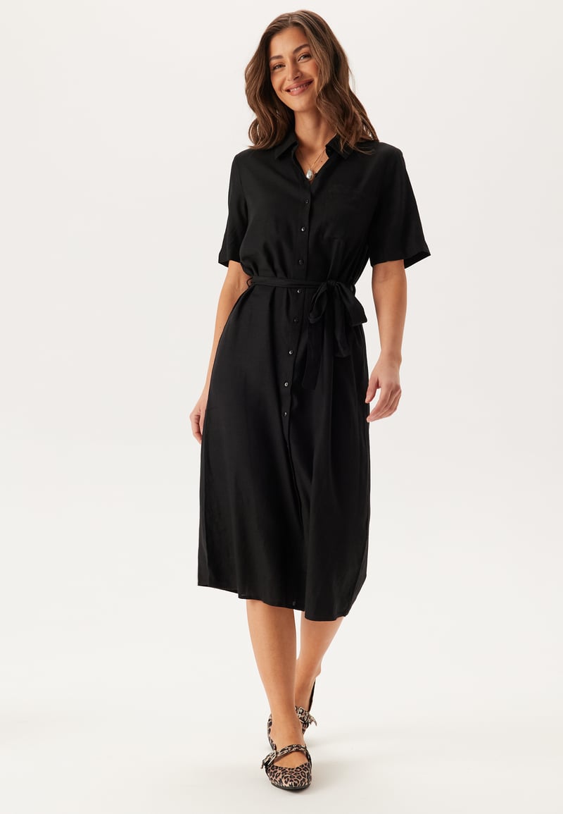 Pieces Pcpia 2/4 MIDI SHIRT DRESS 