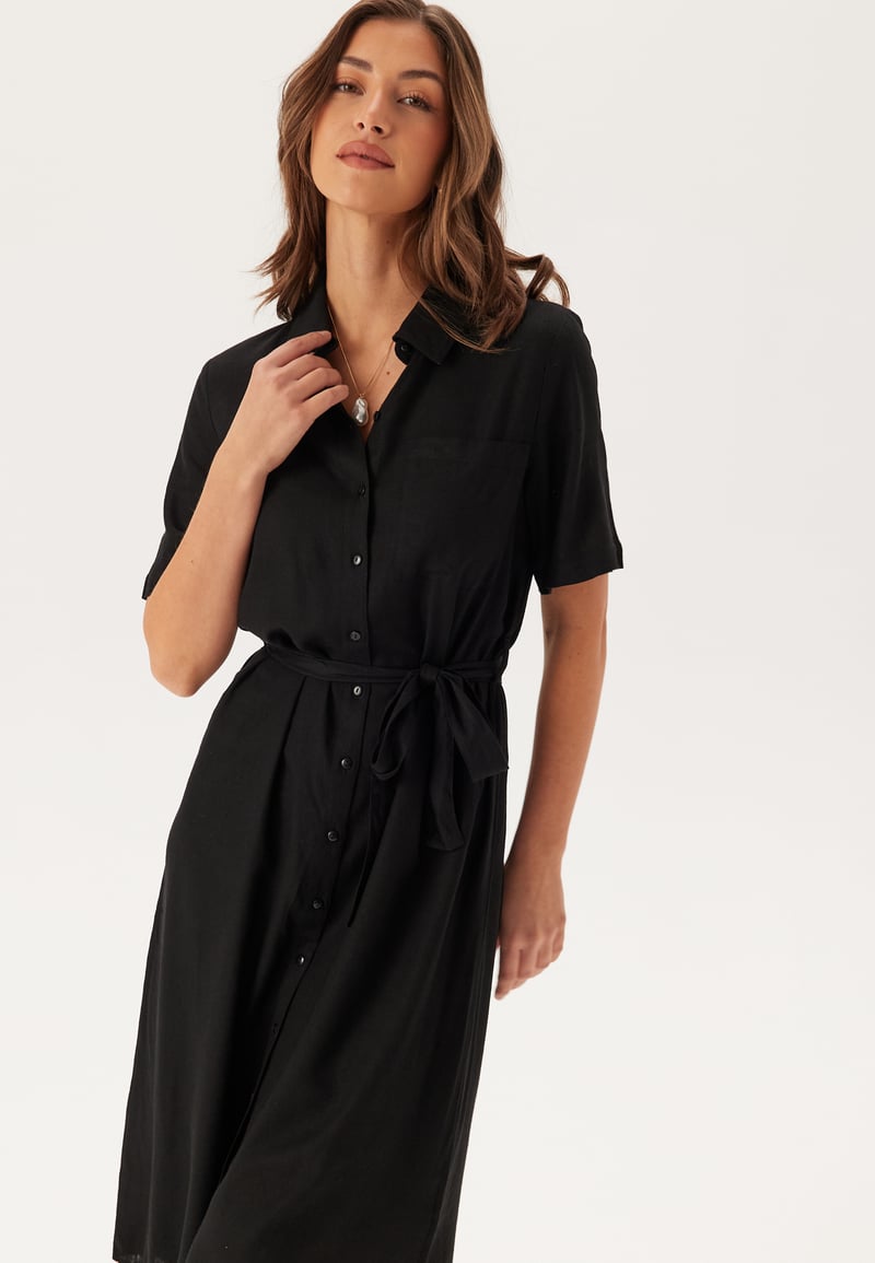Pieces Pcpia 2/4 MIDI SHIRT DRESS 