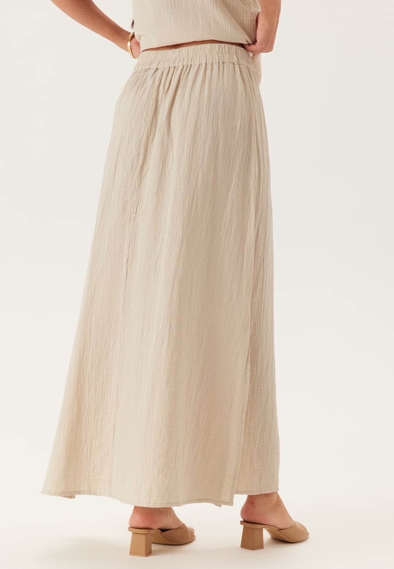 Pieces Pcsastina Hw Maxi Slit Skirt