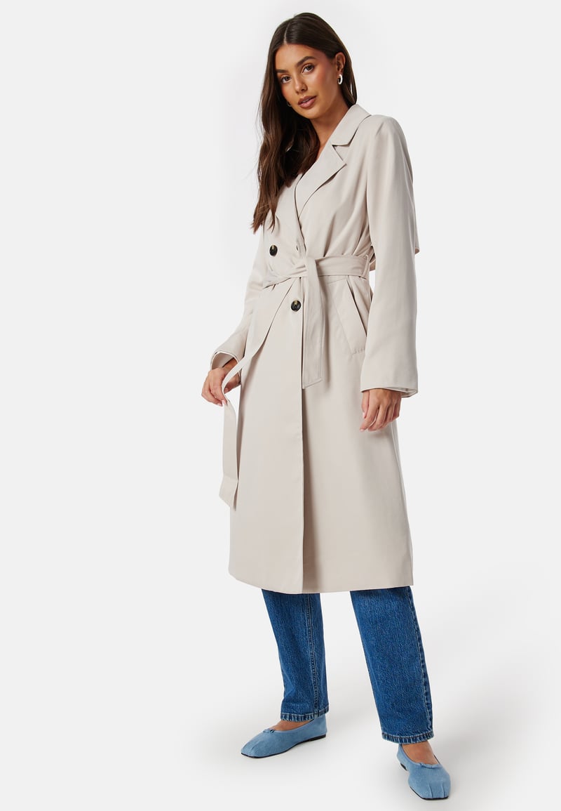 Pieces Pcscarlett LS trenchcoat