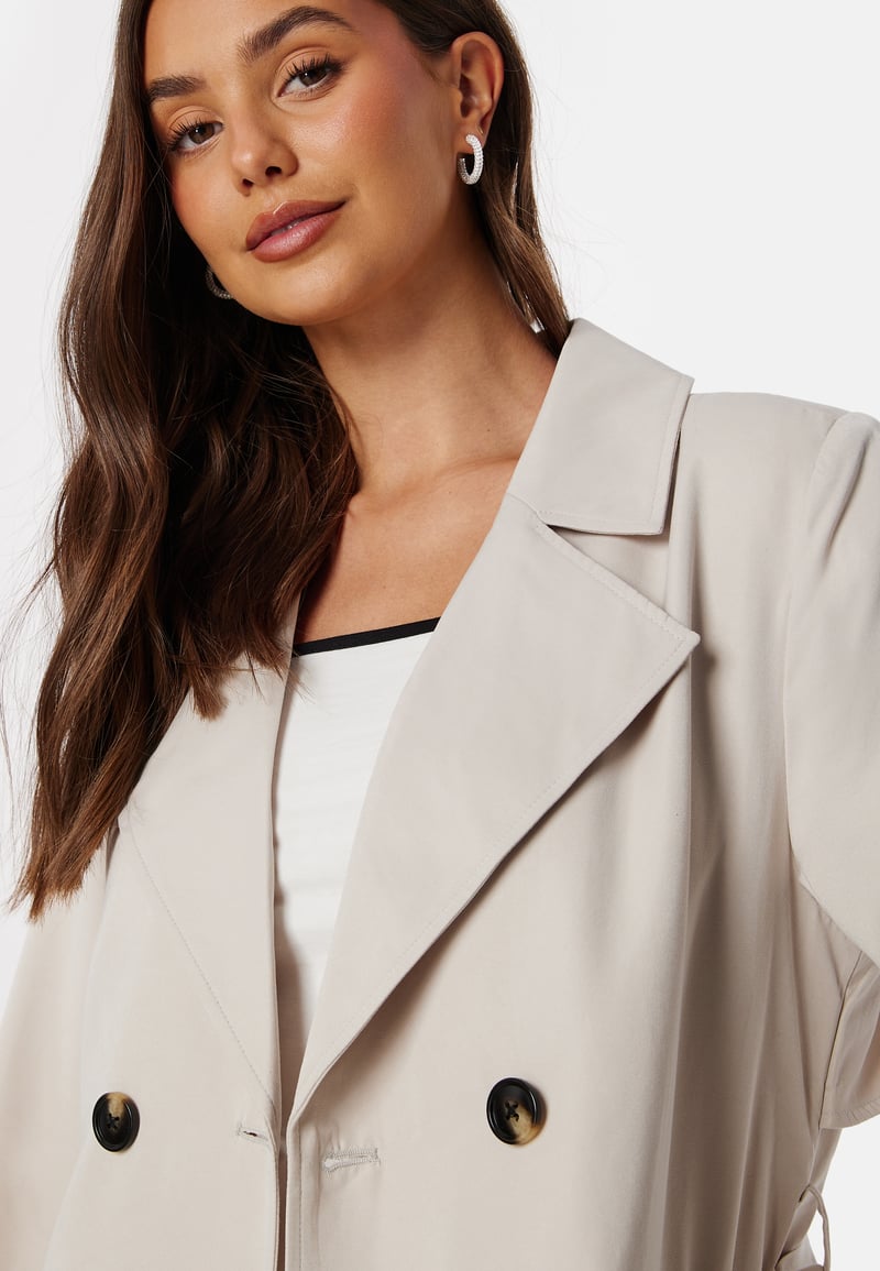Pieces Pcscarlett LS trenchcoat
