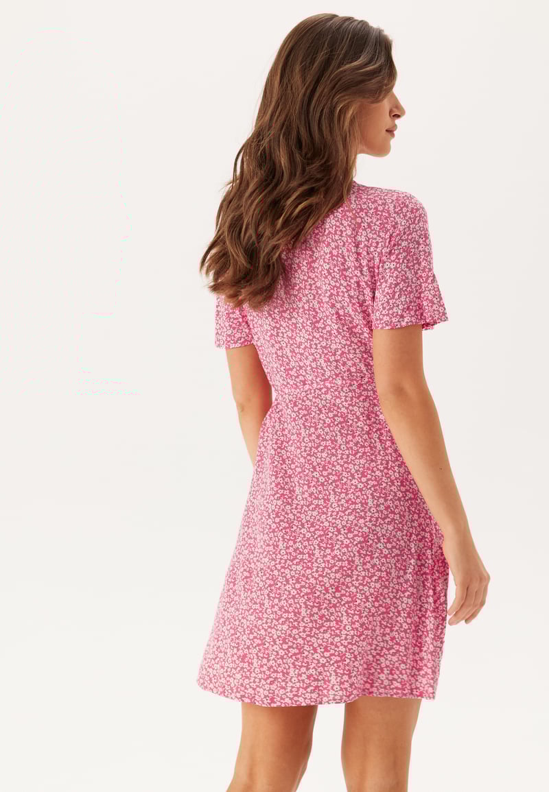 Pieces Pctala New Ss Wrap Dress