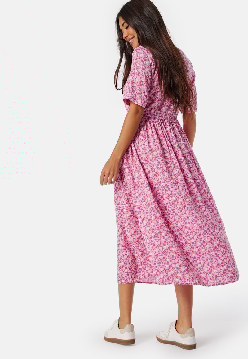Pieces Pctala String Tie Midi Dress