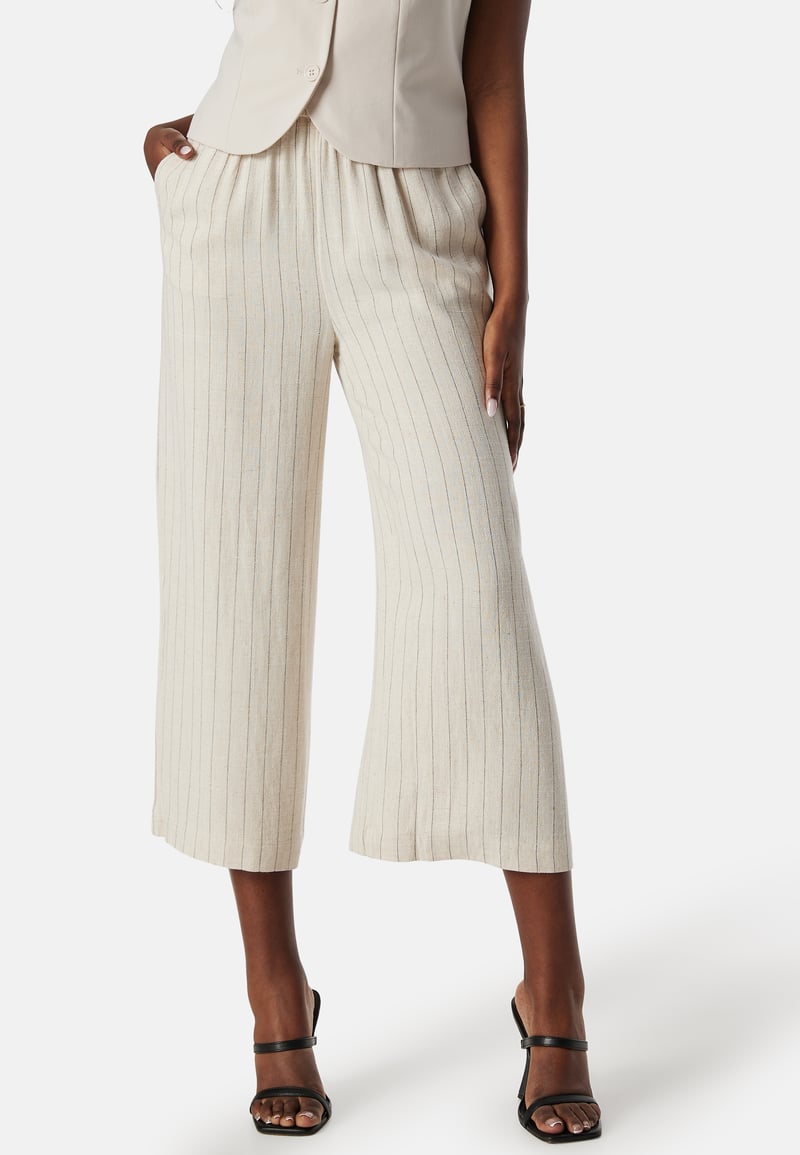 Pieces Pcvinsty HW Linen Culotte