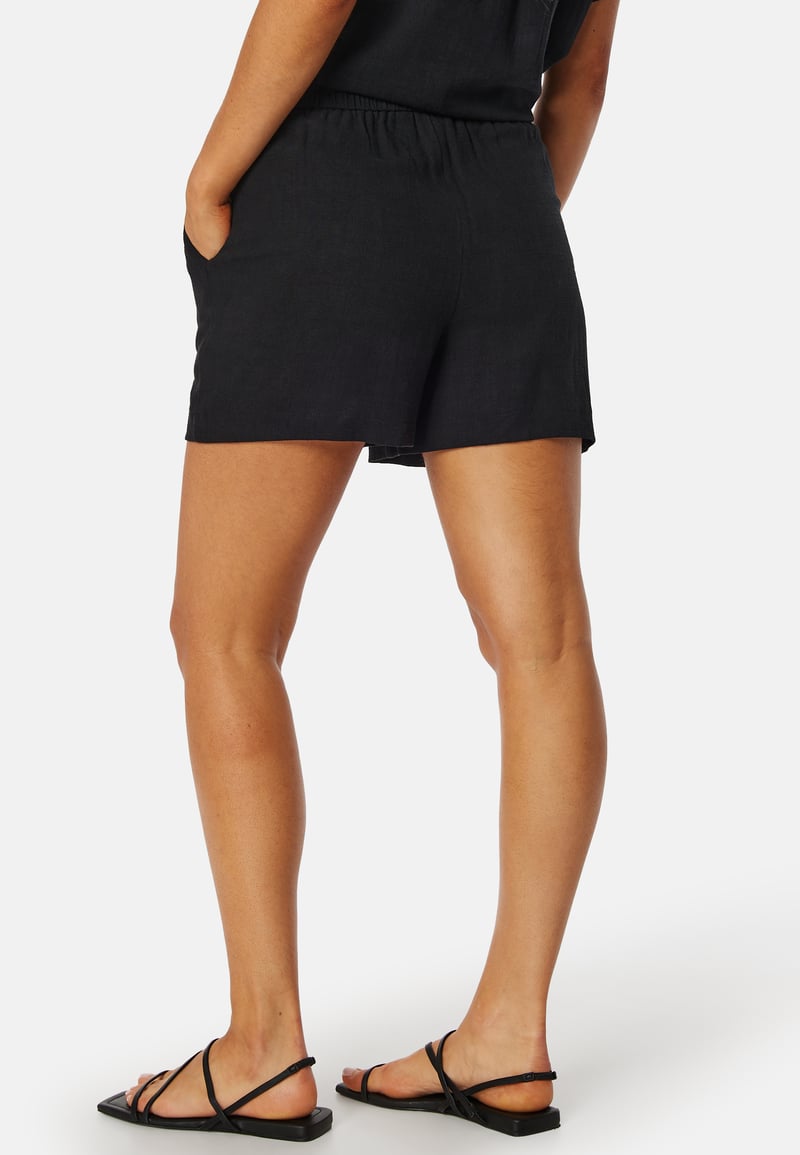 Pieces Pcvinsty HW Linen Shorts