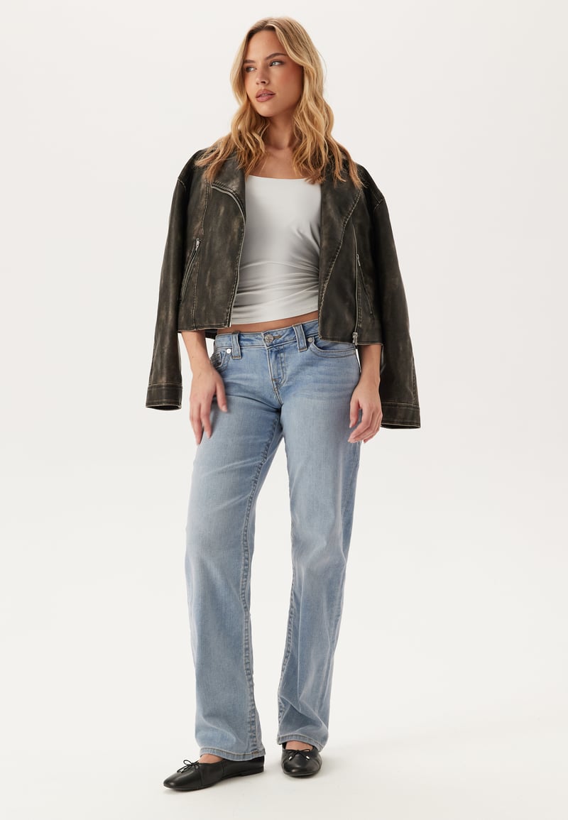 True Religion Sarah Low Rise Straight