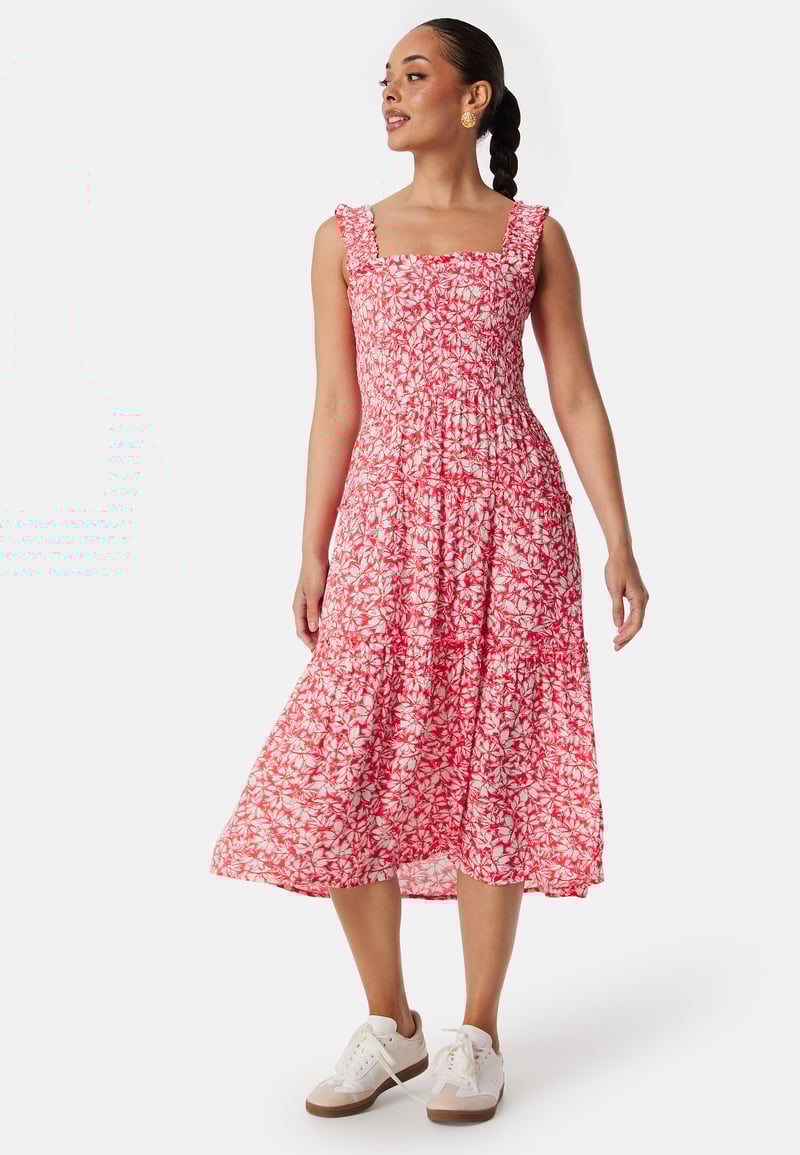 VERO MODA Menny SL Smock Calf Dress