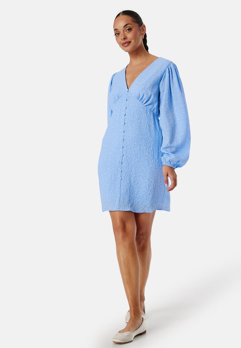 VERO MODA Vmamanda LS V-Neck short dress