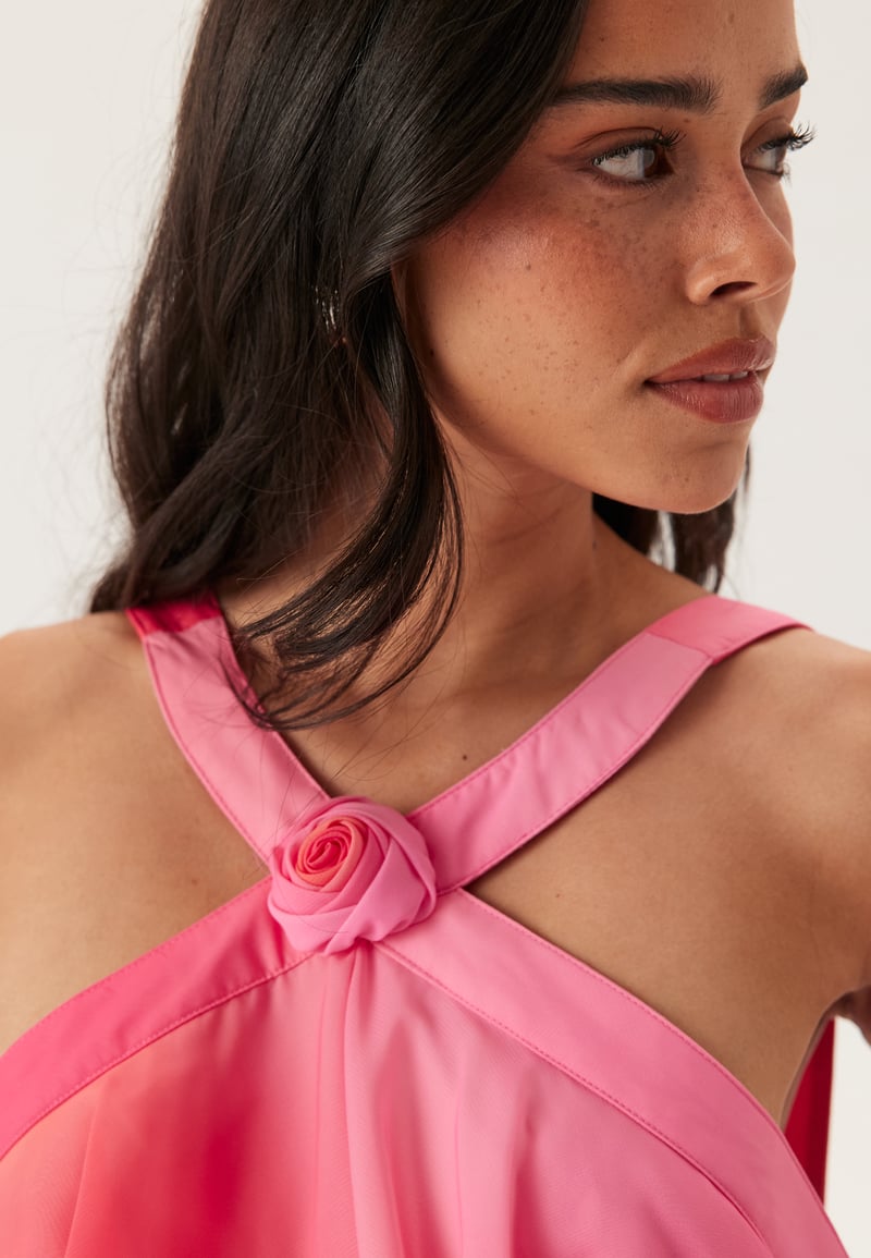 VERO MODA Vmfelicia Sl Ruffle Maxi Dress