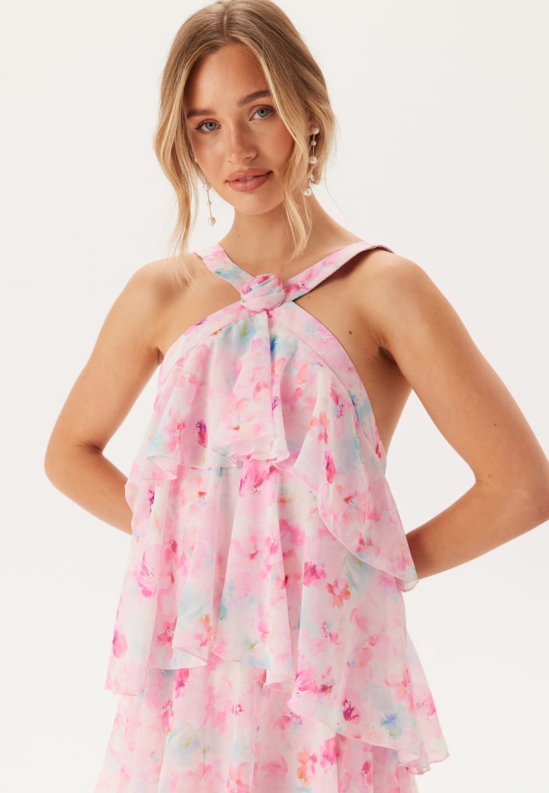 VERO MODA Vmfelicia Sl Ruffle Maxi Dress