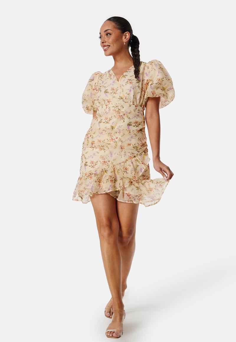 VERO MODA Vmphoebe 2/4 V-Neck short dress