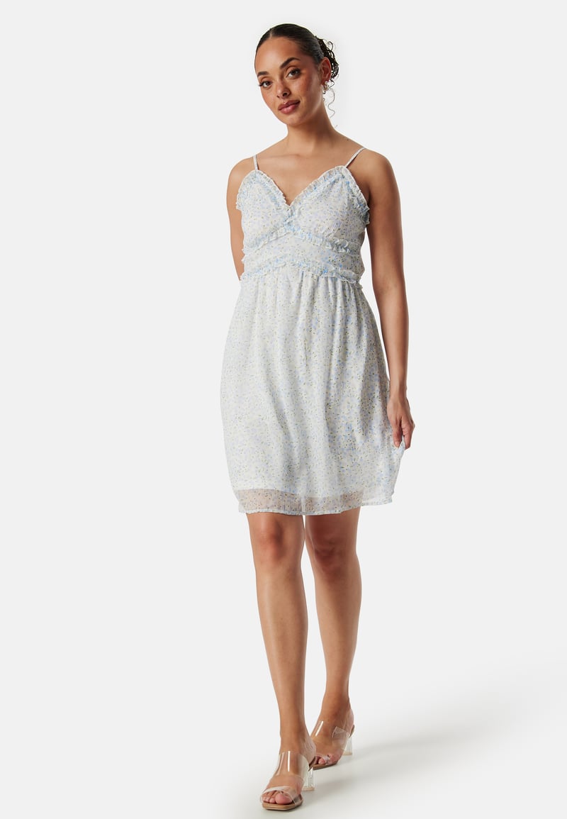 VERO MODA Vmsmilla singlet V frill dress