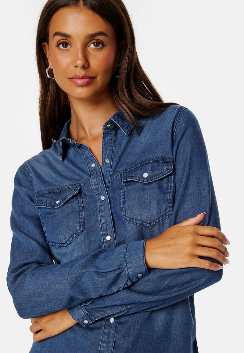 VILA Vibista Denim Shirt