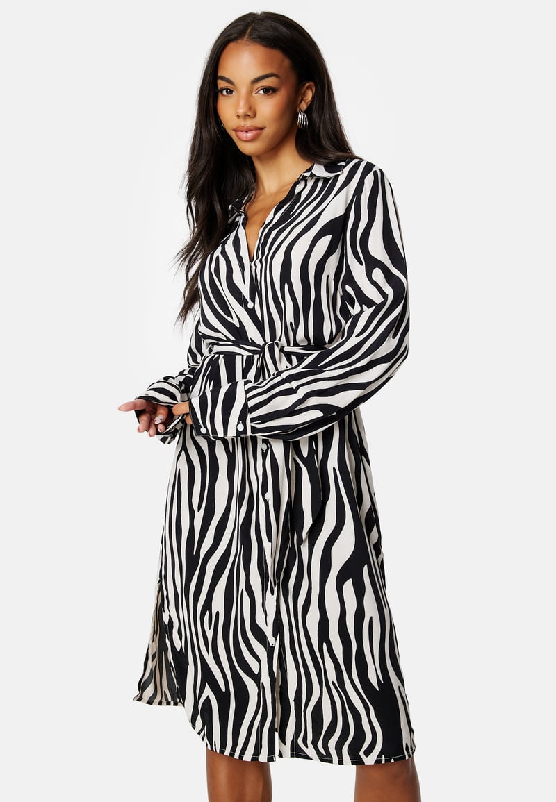 VILA Fini L/S Midi Shirt Dress