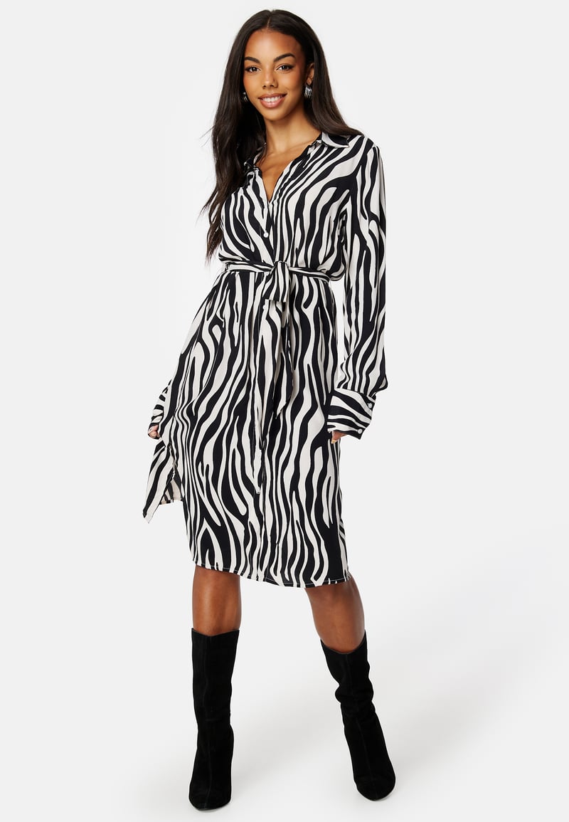 VILA Fini L/S Midi Shirt Dress