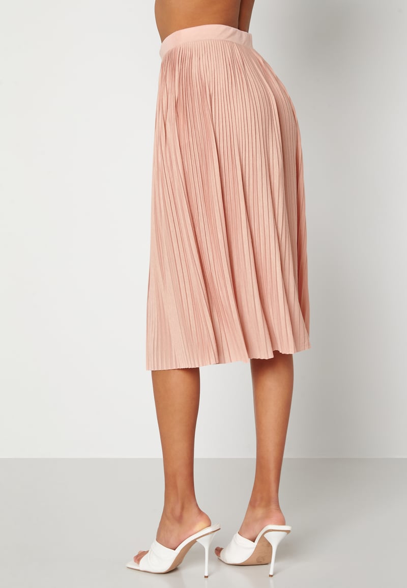 VILA Pliss Midi Skirt