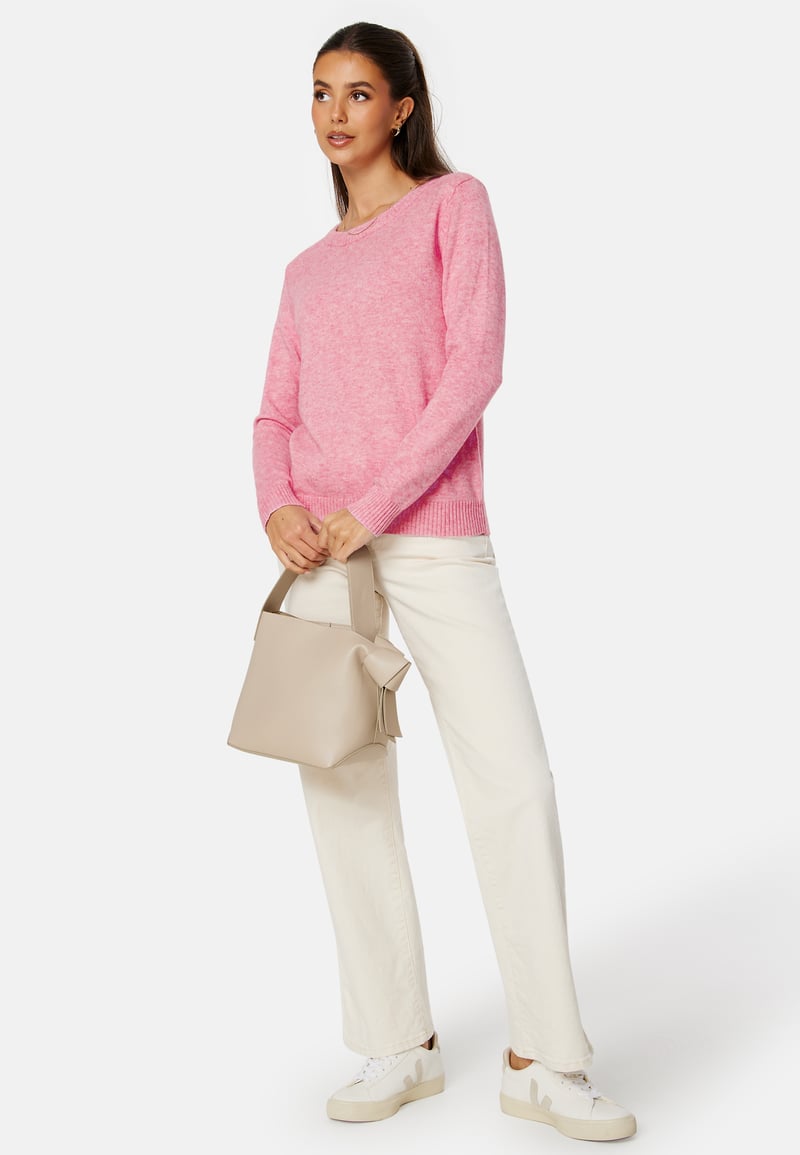 VILA Viril O-neck L/S Knit Top