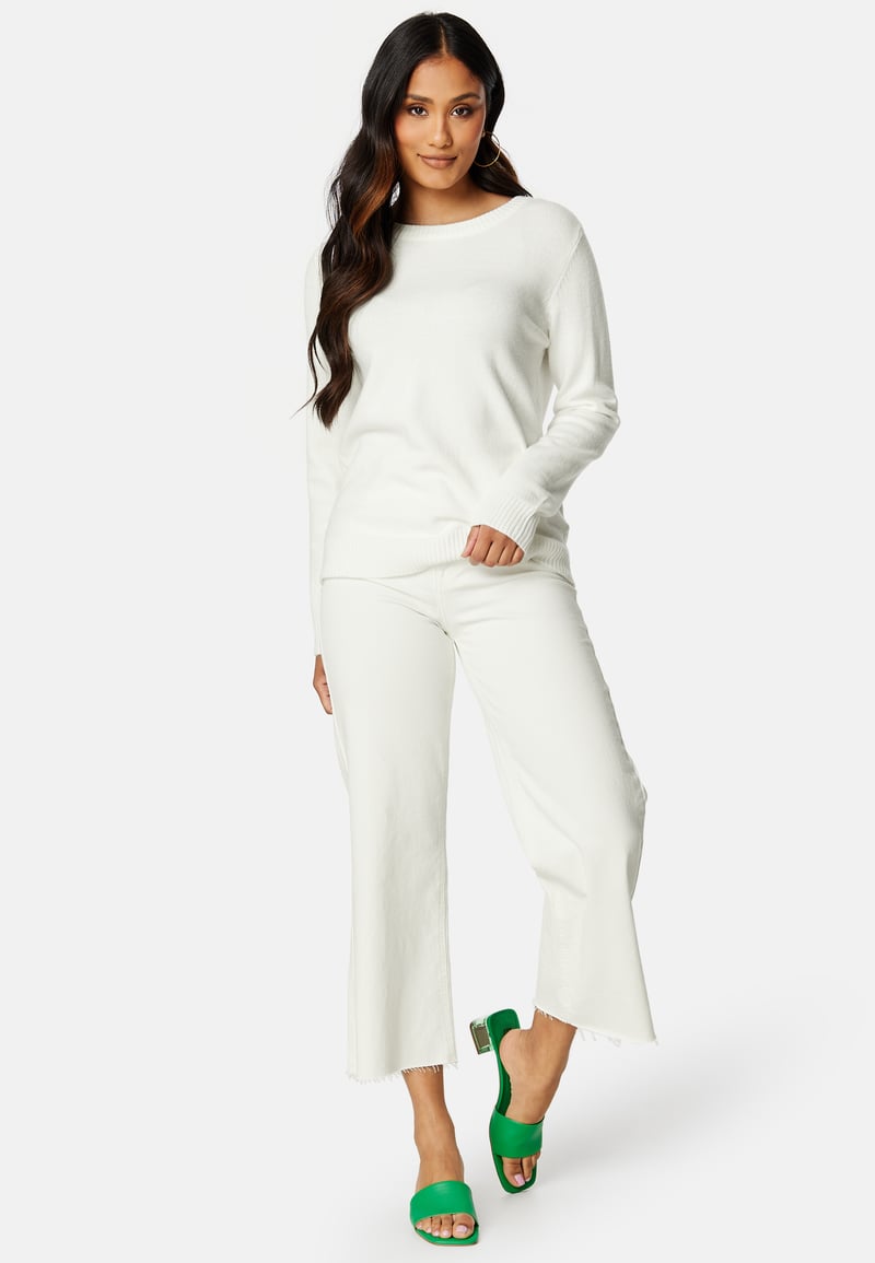 VILA Viril O-neck L/S Knit Top