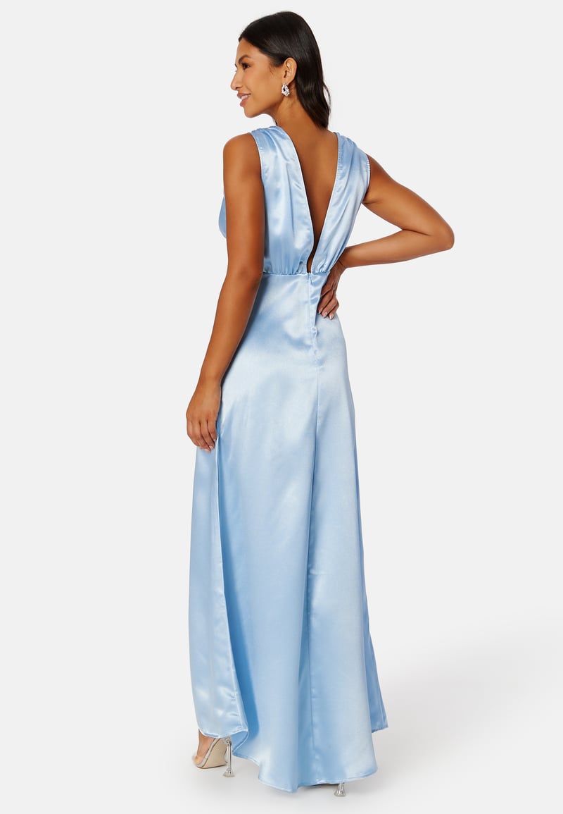 VILA Sittas V-neck S/L Maxi Dress
