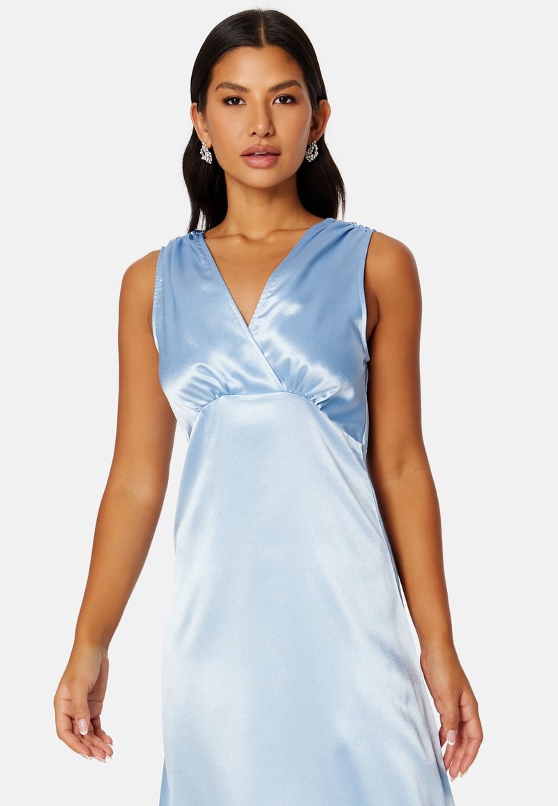 VILA Sittas V-neck S/L Maxi Dress