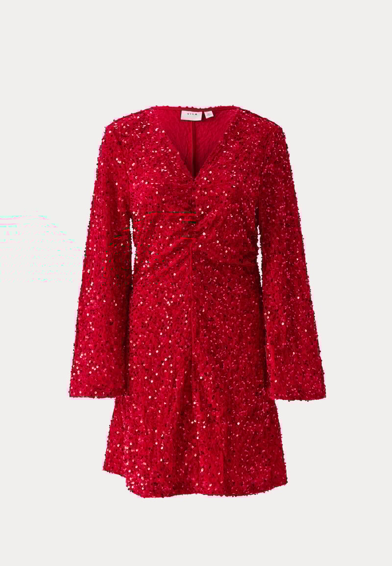 VILA Vibarina Glitter Dress
