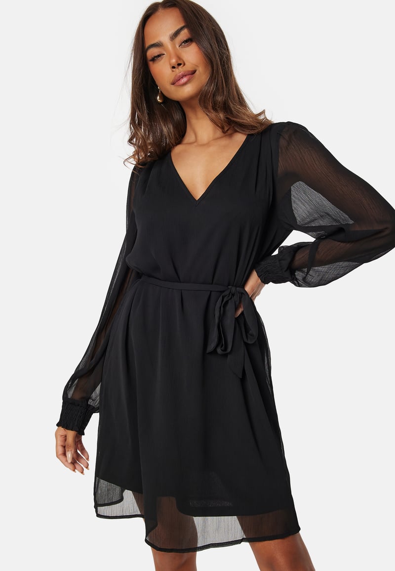 VILA Vifalia smock V-neck L/S dress