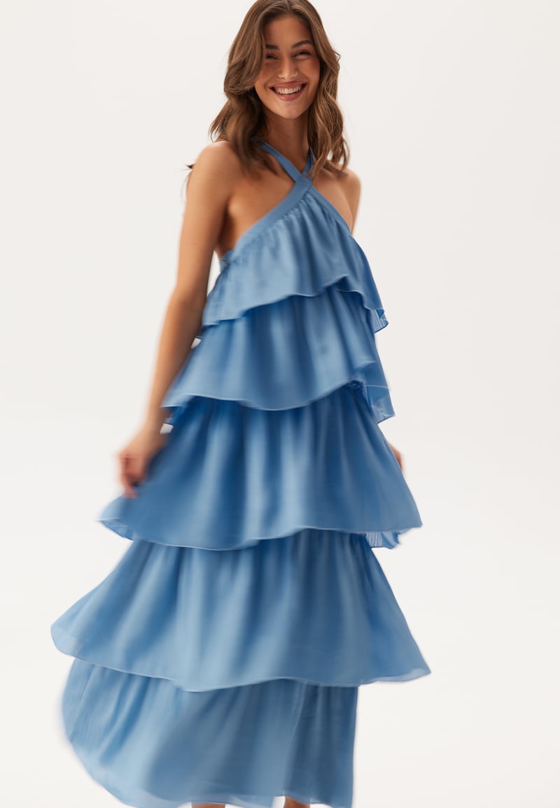 VILA Vifiluka H/N S/L ANKLE DRESS 
