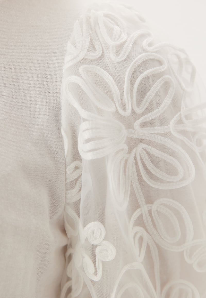 VILA Visimonia O-neck S/S TOP TOP T