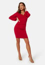 rudina-puff-sleeve-short-dress-red