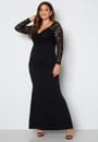 long-sleeve-lace-trim-maxi-dress-black