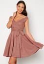 lurex-skater-dress-dark-rose