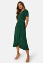 short-sleeve-wrap-dress-green