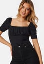 rushed-square-neck-short-sleeve-top-black