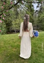 balloon-sleeve-wrap-gown