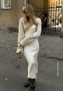 v-neck-knitted-midi-dress-2