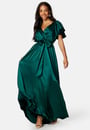 flutter-sleeve-satin-maxi-dress-green
