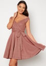 lurex-skater-dress-dark-rose