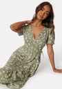 evie-puff-sleeve-wrap-dress-khaki-green-patterned