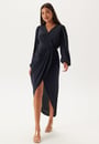 balloon-sleeve-wrap-front-maxi-dress-navy