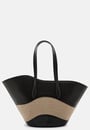 tulip-shoulder-bag-medium-black-beige