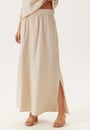 pcsastina-hw-maxi-slit-skirt-silver-gray